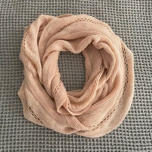 Pink glitter wrap around infinity scarf winter clothes